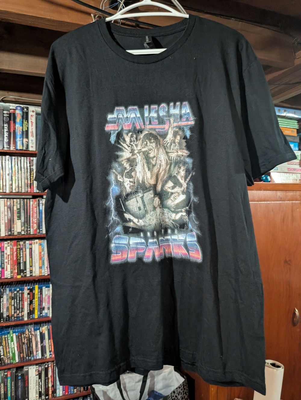 Miesha And The Spanks Band Shirt Merch Size Large Printed On Gildan . New.